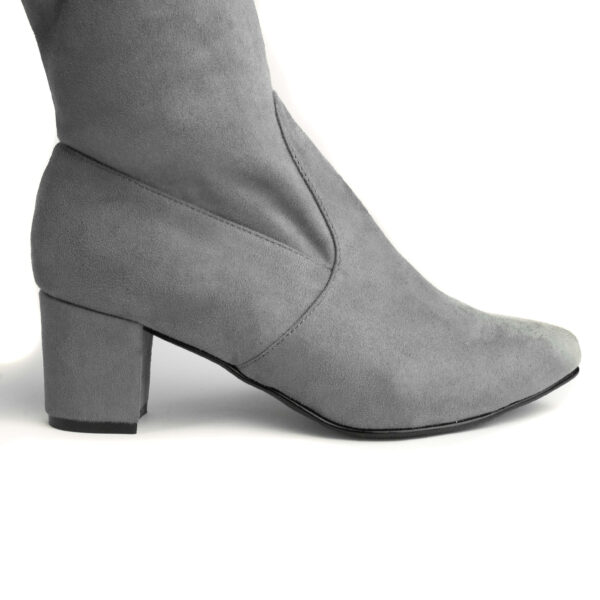 Botas bucaneras bajas gris 05 - Imagen 6