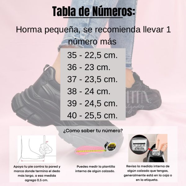 Zapatillas blancas con plataforma 356 - Imagen 2