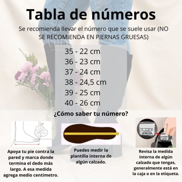 Botas negras de mujer tipo gamuza 2225 - Imagen 3