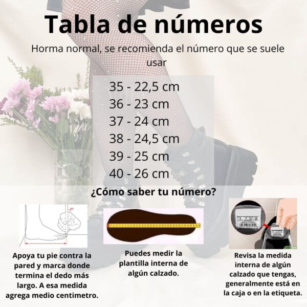 Botines combat negros y livianos de mujer 2612 - Imagen 2