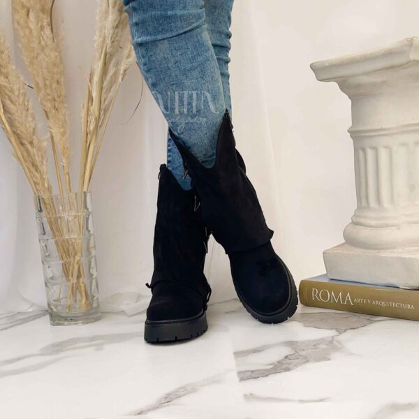 Botas bajas negras 180 - Imagen 4