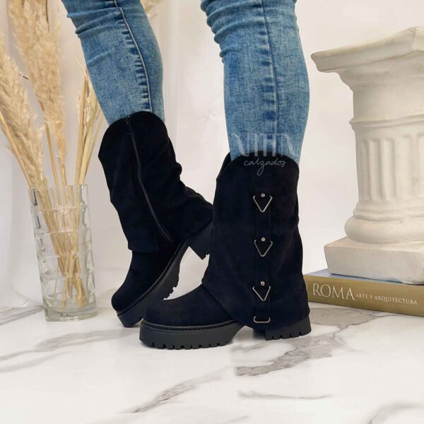Botas bajas negras 180 - Imagen 6