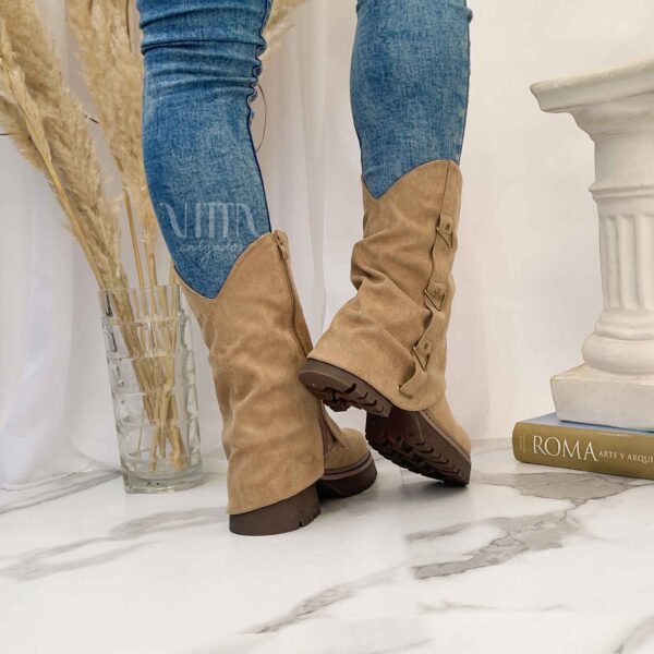 Botas bajas caqui 180 - Imagen 3