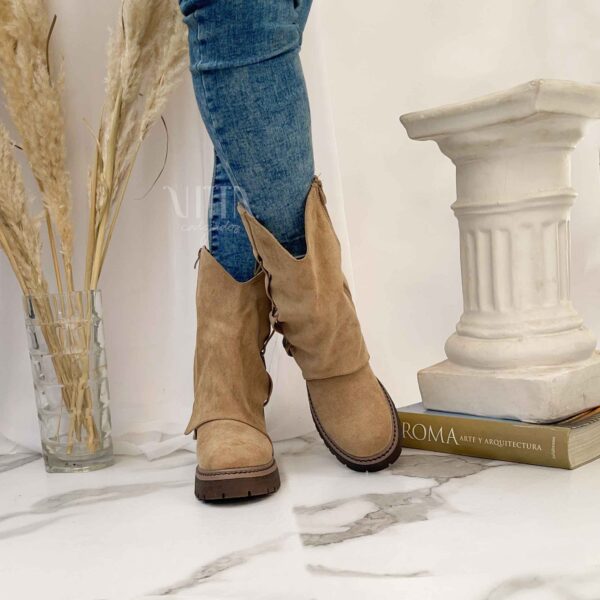 Botas bajas caqui 180 - Imagen 4