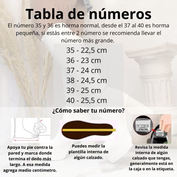 Bota elasticada blanca con taco y plataforma  10 - Imagen 2
