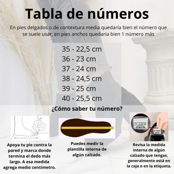 Botines negros con elástico 2422 - Imagen 2