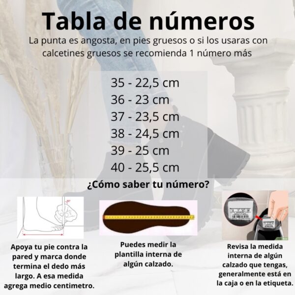Bucanera elasticada negra con taco y plataforma 71 - Imagen 2