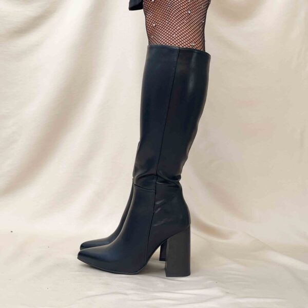 Botas negras con taco 3 en 1 - Imagen 3