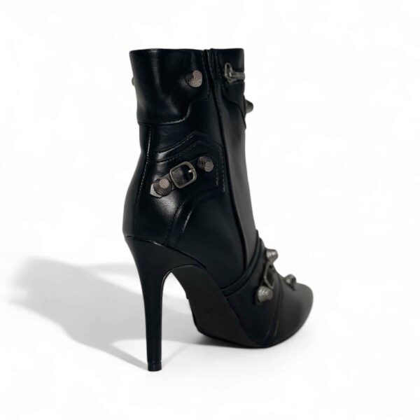 Botines negros taco aguja 201 - Imagen 5