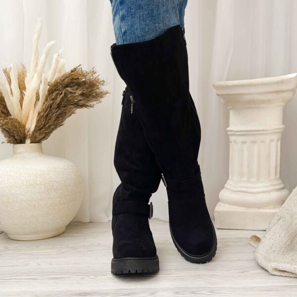 Botas bajas negras de mujer 381 - Imagen 4
