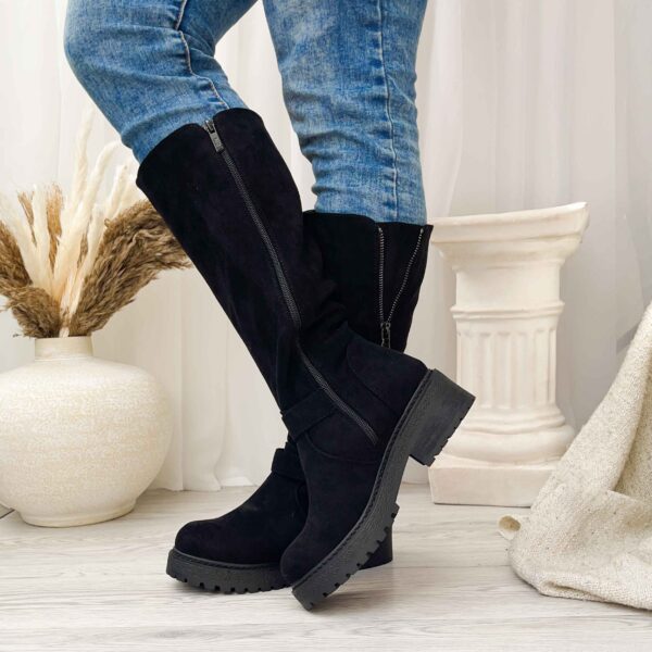 Botas bajas negras de mujer 381 - Imagen 3