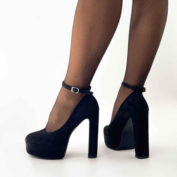 Tacones altos con plataforma gruesa 99 - Imagen 5