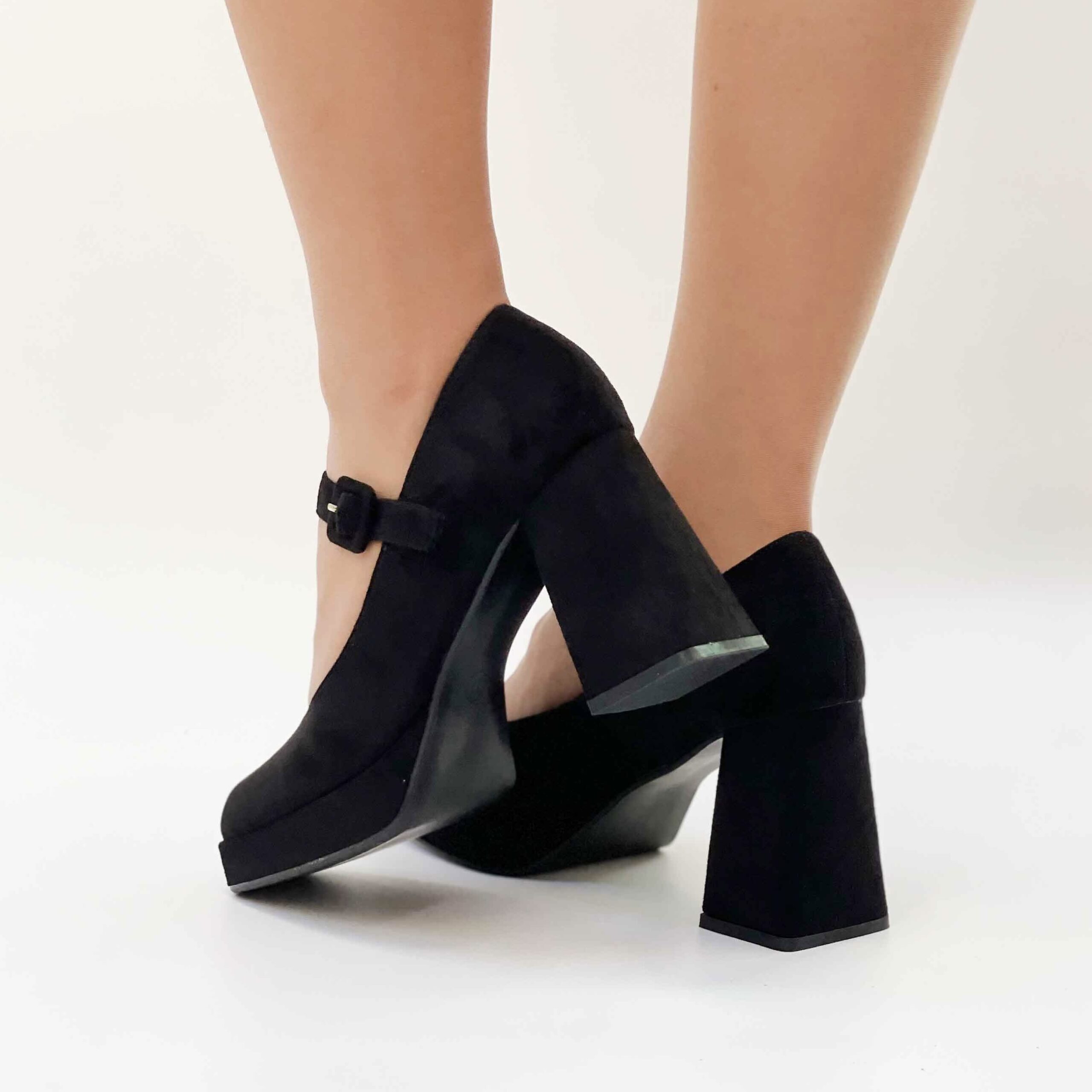 Zapatos Mary jane negro 98 - Imagen 4