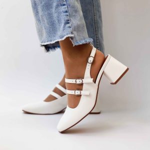 Zapatos Mary jane blanco 011