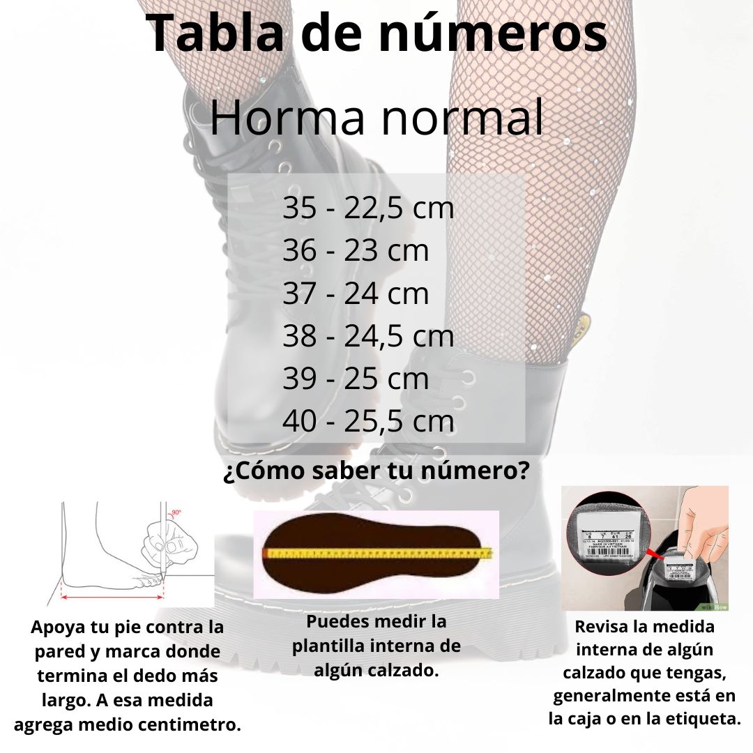 Botines negros plataforma gruesa g43 - Imagen 2