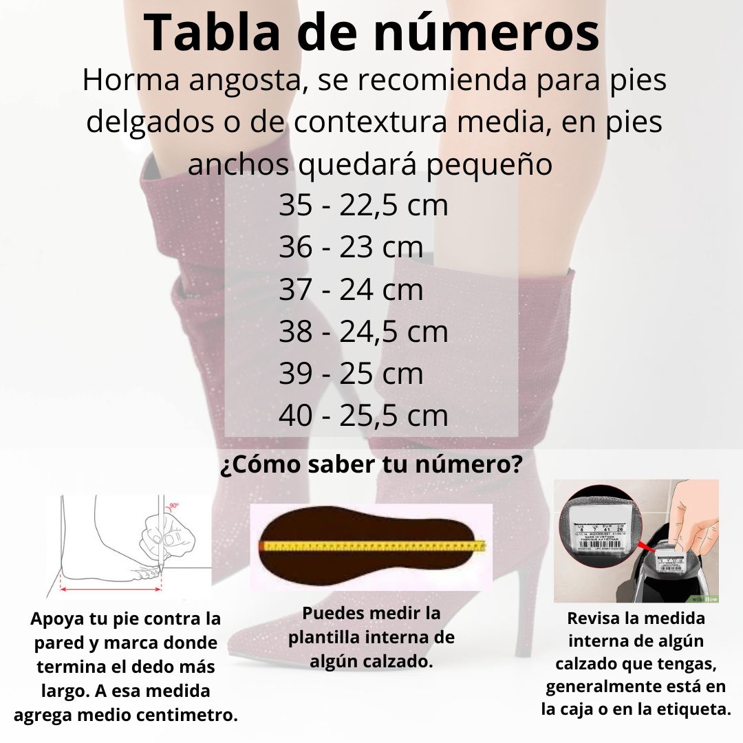 Botines rojos taco aguja 020 - Imagen 2