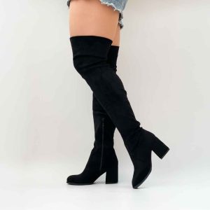 Botas bucaneras elasticadas taco medio k35