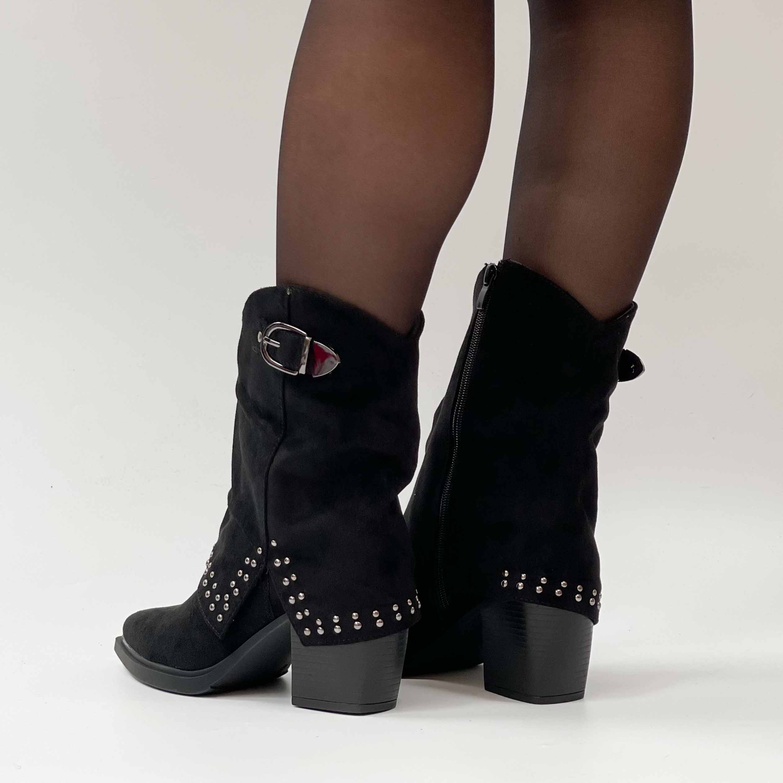 Botines vaqueros texanos negros 2607 - Imagen 6