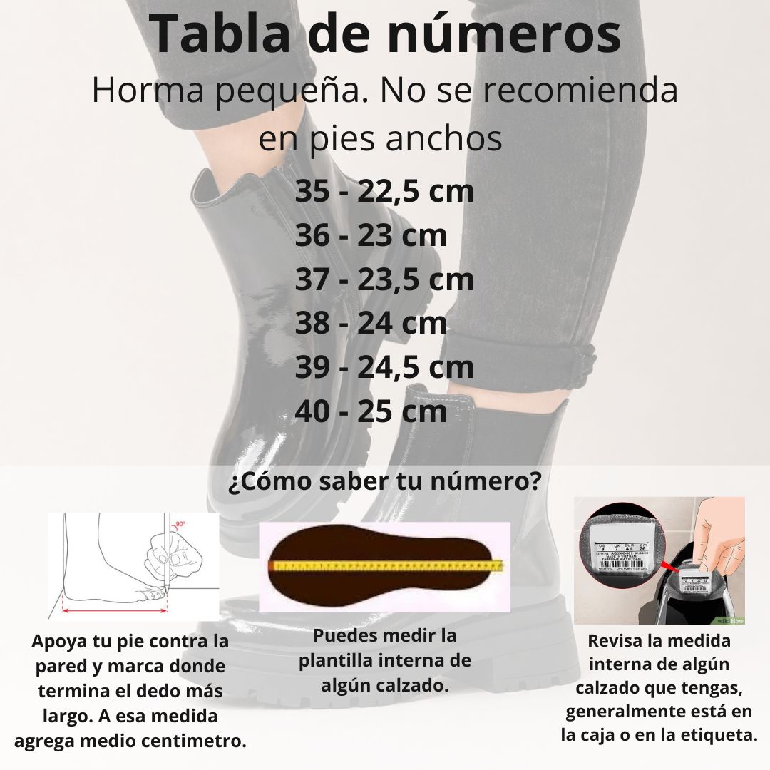 Botines negros con plataforma 312CH - Imagen 2