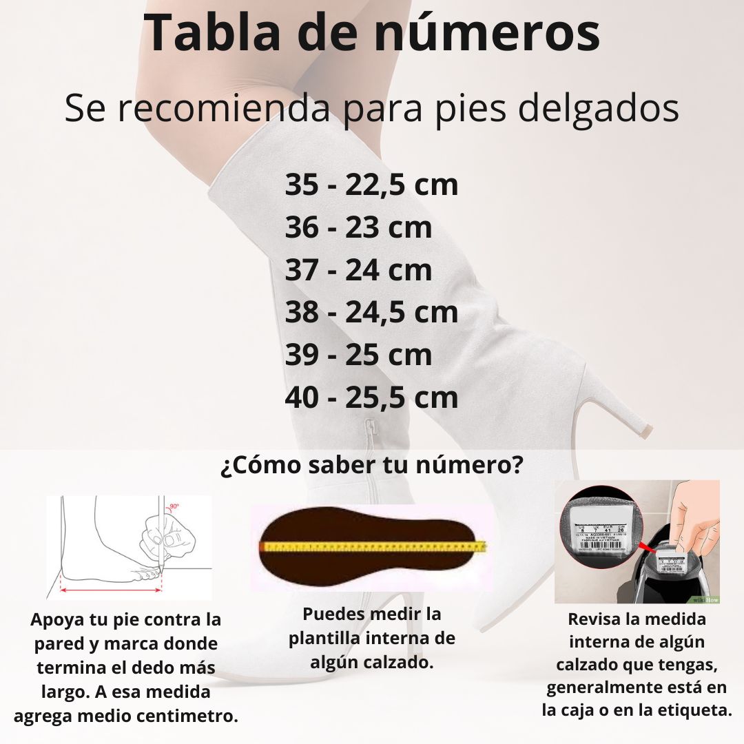 Botas elegantes grises taco 8 cm - Imagen 2