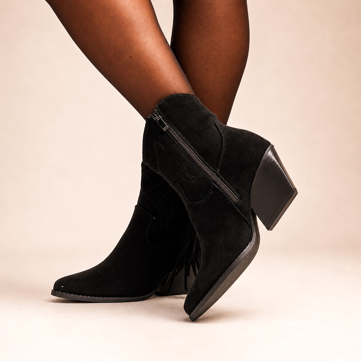 Botines vaqueros texanos negros 2387 - Imagen 6