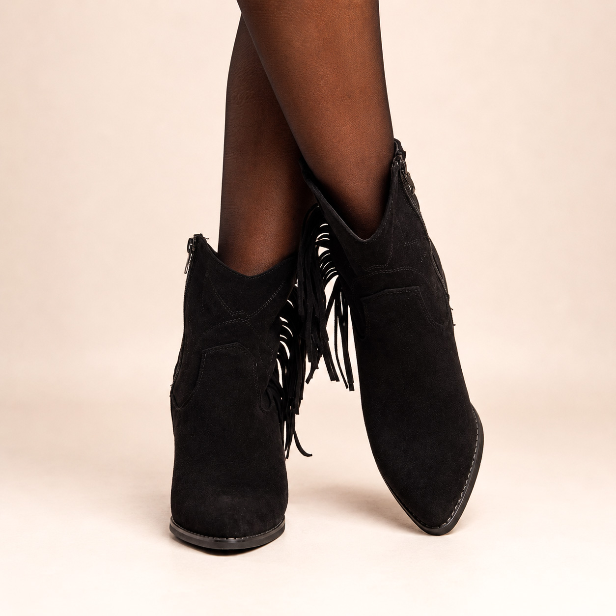 Botines vaqueros texanos negros 2387 - Imagen 5