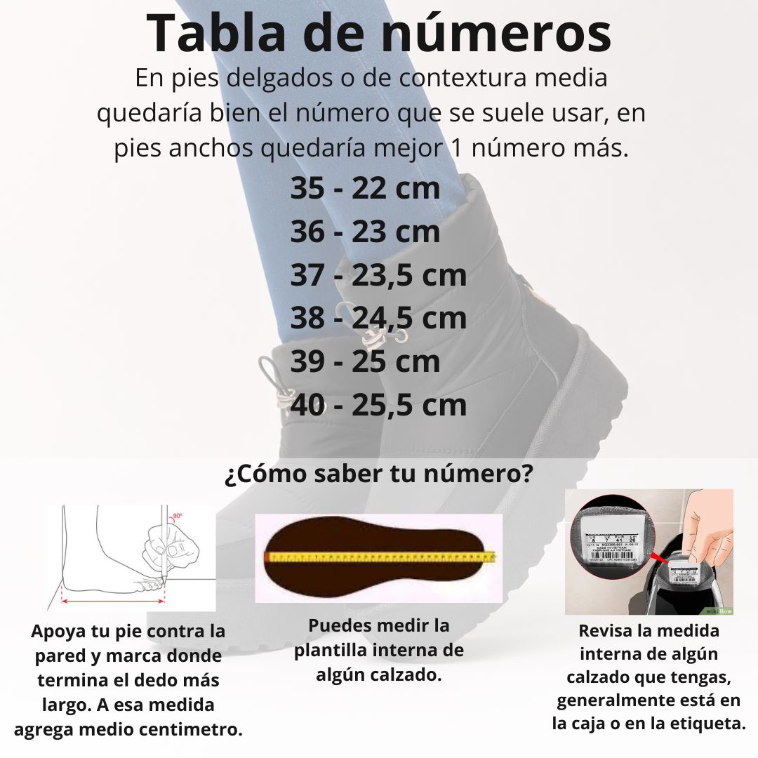 Botines negros impermeables para la lluvia 24 - Imagen 2
